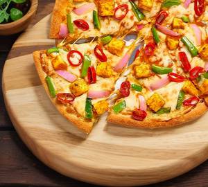 Veggie delight pizza