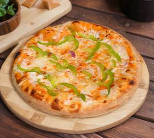 Onion and capsicum pizza
