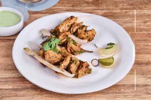 Grilled rumali chiken shawarma