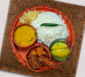 Chicken thali