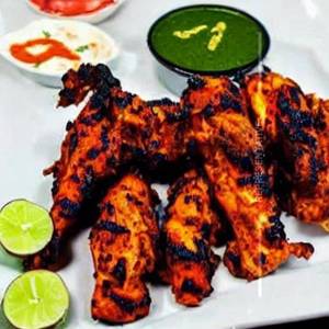 Afghani Chicken Tandoori (Half)