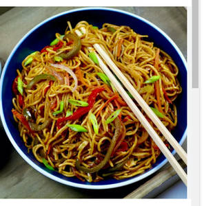 Veg Chowmein Half