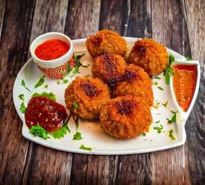 Fried mutton momo