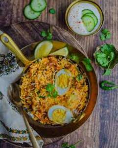 Egg Biryani [1 Egg] With Kushka