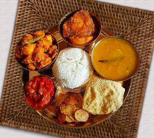 Rohu Fish Thali