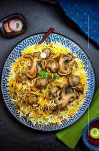 Special Mushroom Biryani
