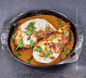 Egg Chicken Tadka