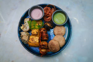 Desi Veg Platter