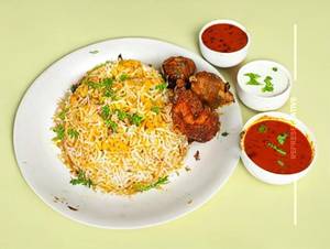 Kalmi biryani                                                             