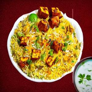 Paneer Malai Tikka Biryani Veg