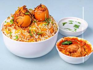 Egg biryani