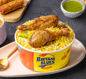 Hyderabadi Chicken Dum Biryani (Leg Pcs)