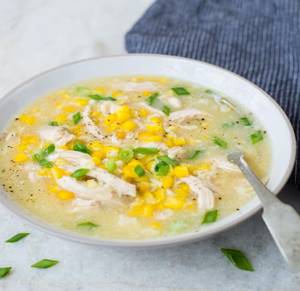 Sweet Corn Chicken Soup