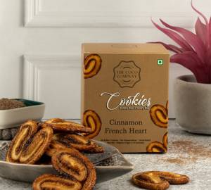 Cinnamon French Heart Biscuits 150 gm [