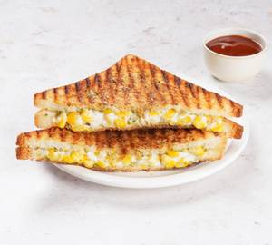 Cheesy Corn Grilled Sandwich