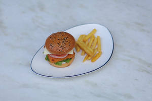 Spicy Paneer Burger