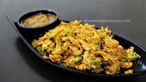Egg kothu parotta