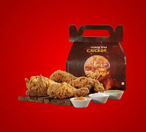 Broasted chicken 4 pc combo