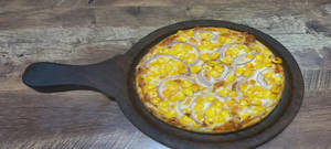 Corn Onion Pizza