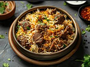 Mutton Biryani with Egg