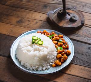 Chole Rice Combo [ Without Onion & Garlic ]