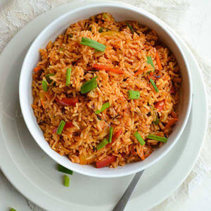 Schezwan Egg Fried Rice