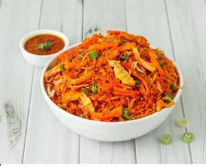 Schezwan Chicken Fried Rice