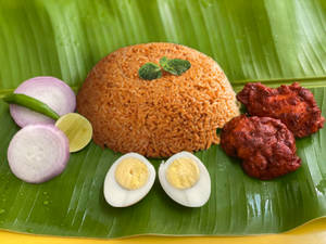 Ambur Chicken Kebab Biryani