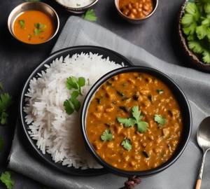 Dal Makhani With Jeera Rice Combo [Without Onion & Garlic]