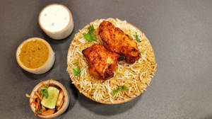 Chicken Kebab Biryani Combo