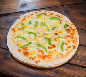 Golden corns & Capsicum pizza