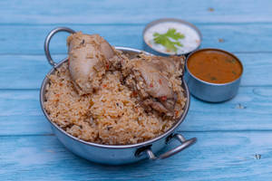Dum Chicken Biryani
