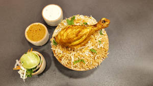 Kalmi Kabab Biryani