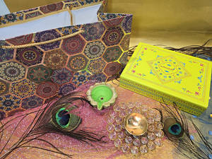 Red Long Designer Bag