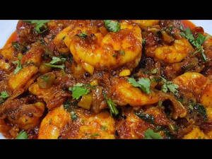 Achari Prawns