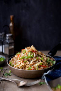 Hot Garlic Fried Rice