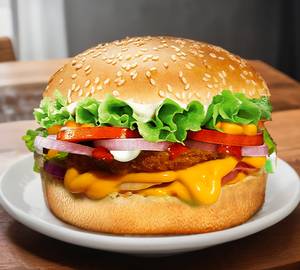 Crunchy Corn Burger