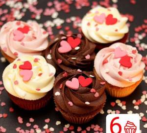 Chocolate cup cake 6pcs