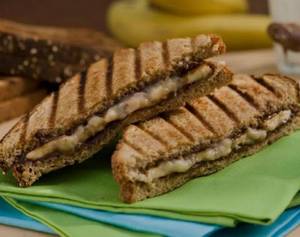 Nutella banana sandwich
