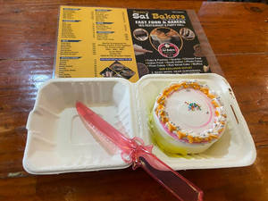 Pineapple Bento Cake