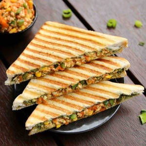 Vegetable Cheese Sandwich [Jain]