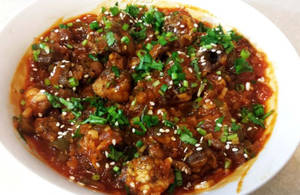 Mushroom Manchurian Gravy