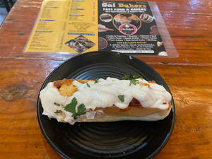 Paneer Hot Dog