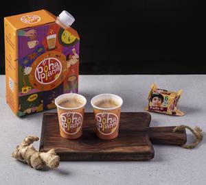 Low Sugar Ginger Chai Flask