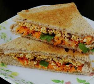 Paneer cheese sandwich