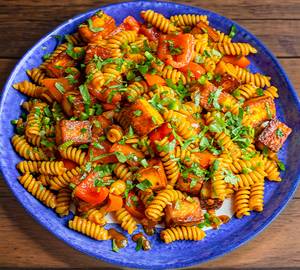 Chilli Paneer Pasta