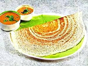 Onion rava sada dosa