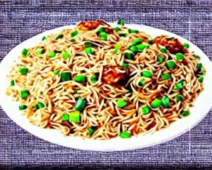 Veg Manchurian Fried Rice
