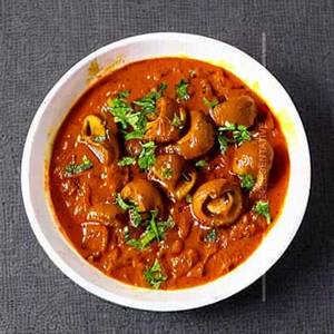 Mushroom Baby Corn Masala