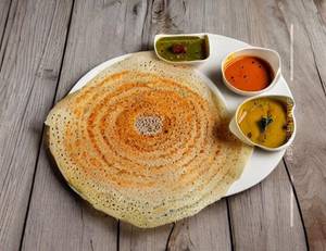 Onion rava dosa.